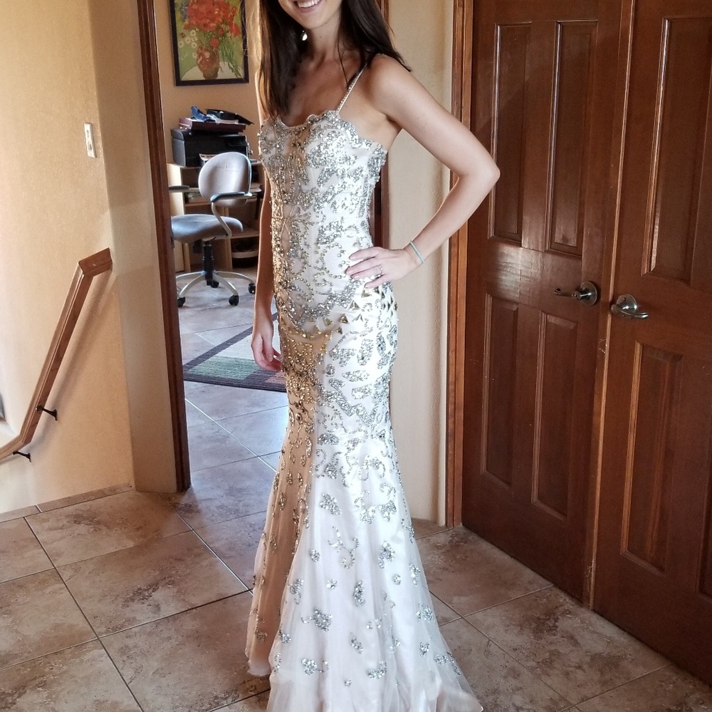 Beautiful dress-Prom, wedding, winter formal!